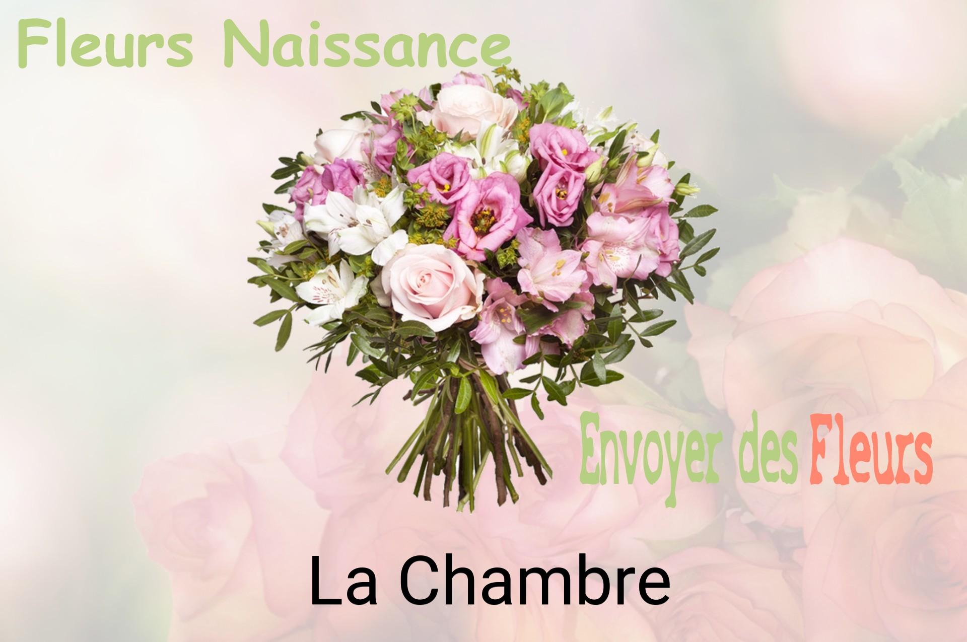 Bouquet de fleurs de naissance livré à La Chambre